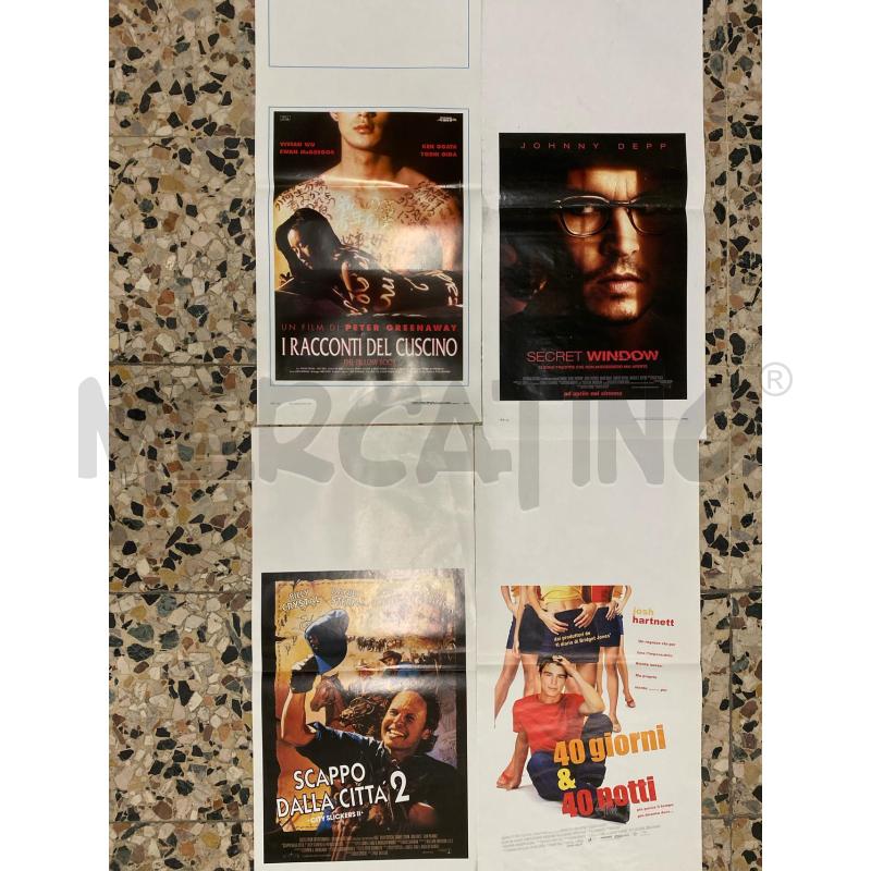 LOCANDINE FILM VARI 20 PZ | Mercatino dell'Usato Torino c.so traiano 1