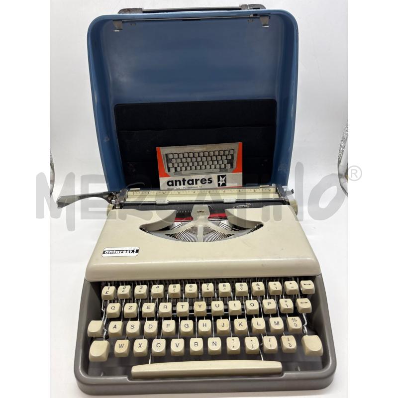 MACCHINA DA SCRIVERE ANTARES | Mercatino dell'Usato Torino c.so traiano 1