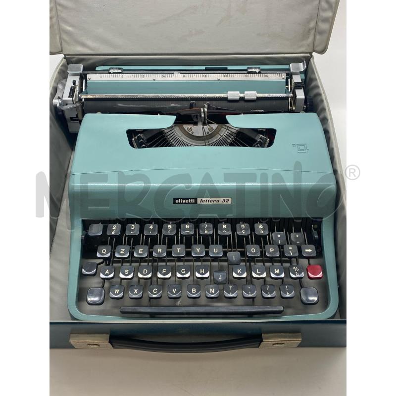 MACCHINA DA SCRIVERE OLIVETTI 32 | Mercatino dell'Usato Torino c.so traiano 1