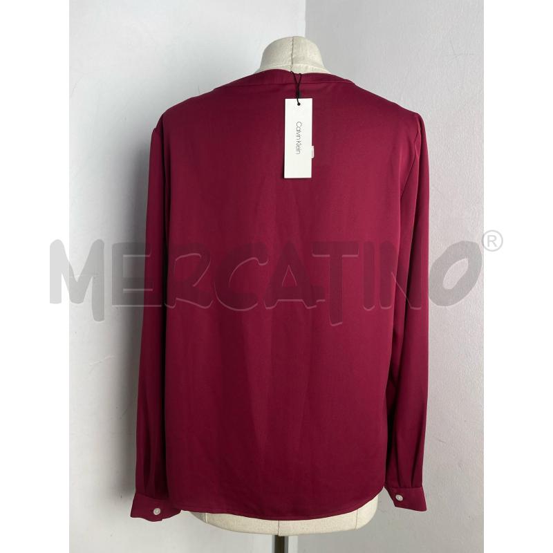 MAGLIA DONNA CALVIN KLEIN VINO | Mercatino dell'Usato Torino c.so traiano 3