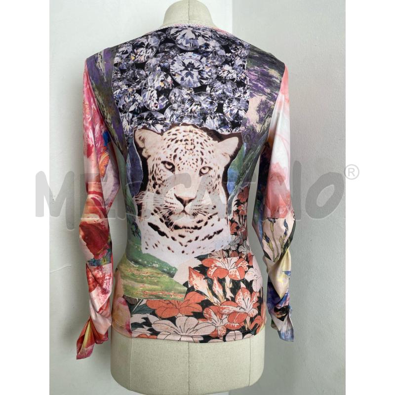 MAGLIA DONNA CLASS ROBERTO CAVALLI ROSE | Mercatino dell'Usato Torino c.so traiano 2