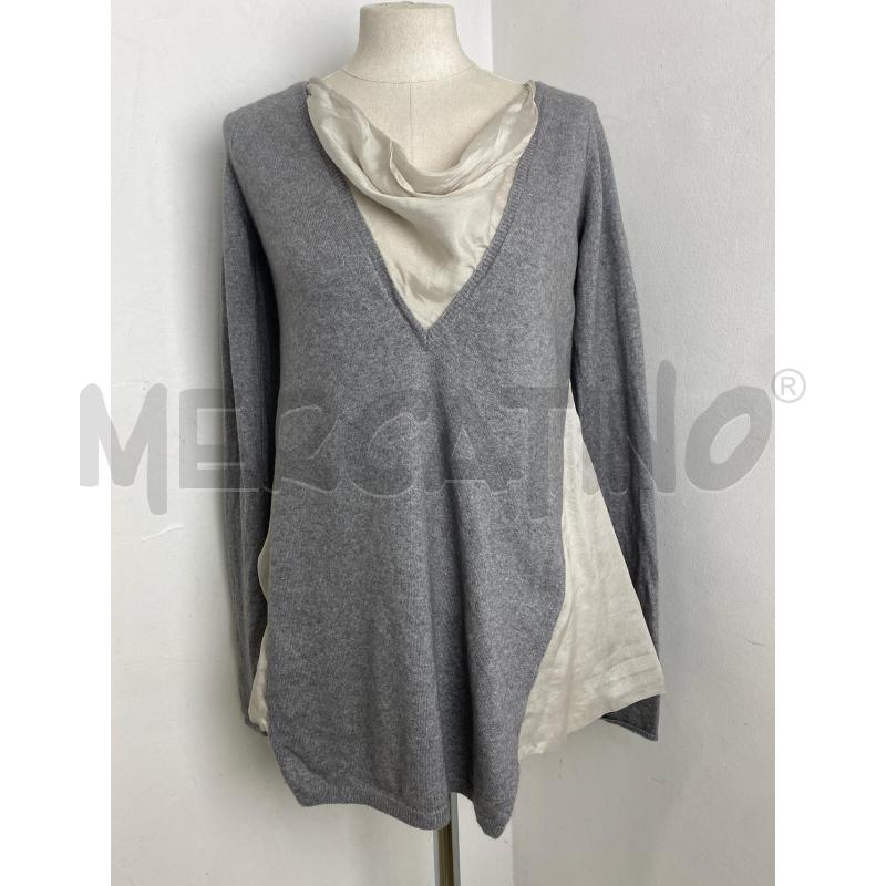 MAGLIA DONNA DONDUP GRIGIO | Mercatino dell'Usato Torino c.so traiano 1