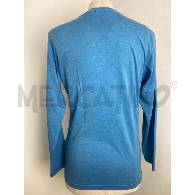 MAGLIA DONNA FRED PERRY AZZURRA | Mercatino dell'Usato Torino c.so traiano 3