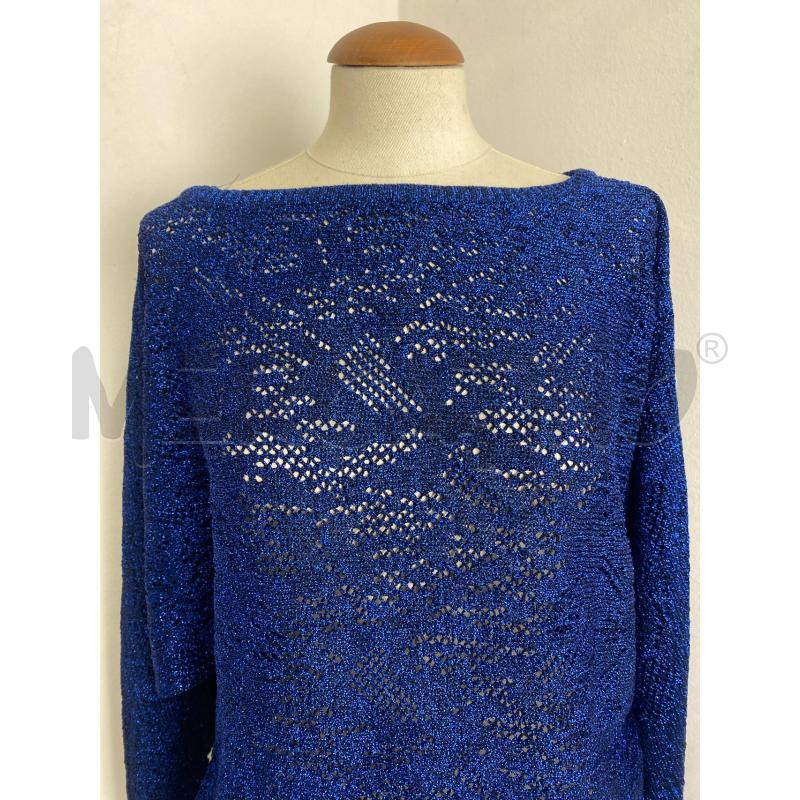 MAGLIA DONNA GIANNI VERSACE BLU | Mercatino dell'Usato Torino c.so traiano 2