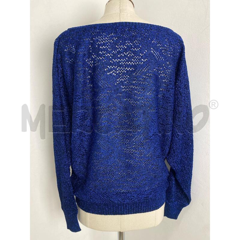 MAGLIA DONNA GIANNI VERSACE BLU | Mercatino dell'Usato Torino c.so traiano 3