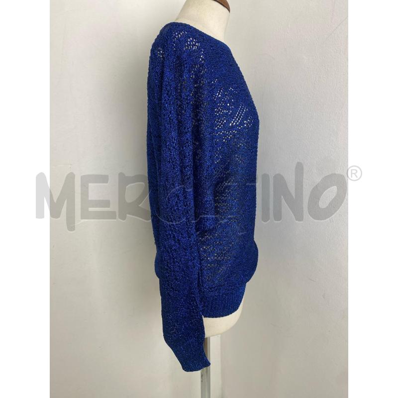 MAGLIA DONNA GIANNI VERSACE BLU | Mercatino dell'Usato Torino c.so traiano 4