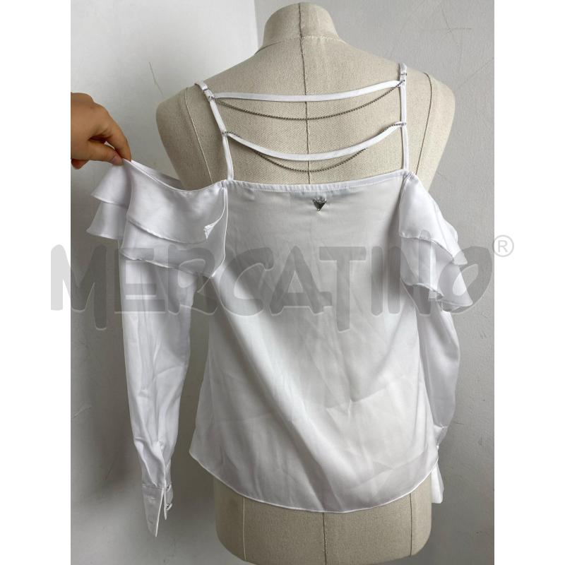 MAGLIA DONNA GUESS BIANC  | Mercatino dell'Usato Torino c.so traiano 2