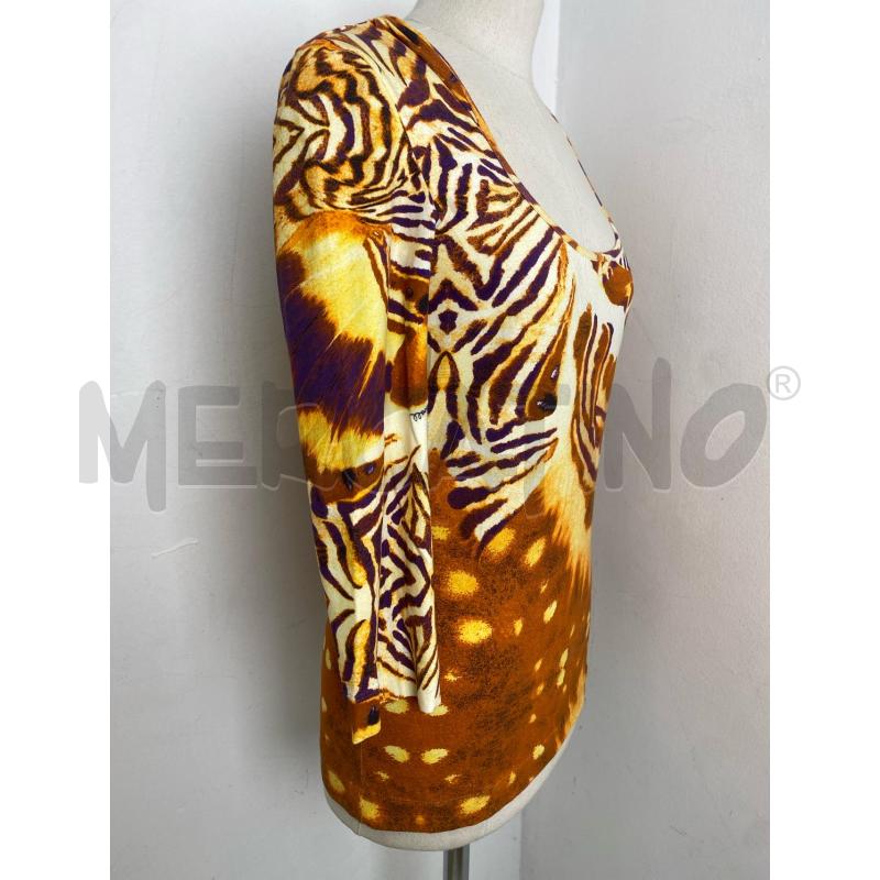 MAGLIA DONNA JUST CAVALLI ARANCIONE | Mercatino dell'Usato Torino c.so traiano 4