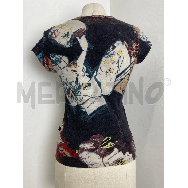 MAGLIA DONNA JUST CAVALLI MISTO LANA GRIGIO SCURO | Mercatino dell'Usato Torino c.so traiano 2