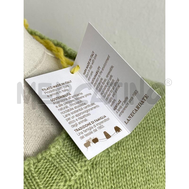 MAGLIA DONNA MARCHE LANECARDATE VERDE ARANC  | Mercatino dell'Usato Torino c.so traiano 3