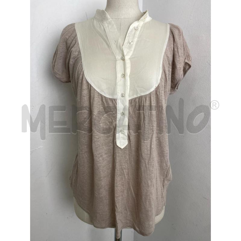 MAGLIA DONNA MAX&CO LINO E SETA GRIGIO | Mercatino dell'Usato Torino c.so traiano 1