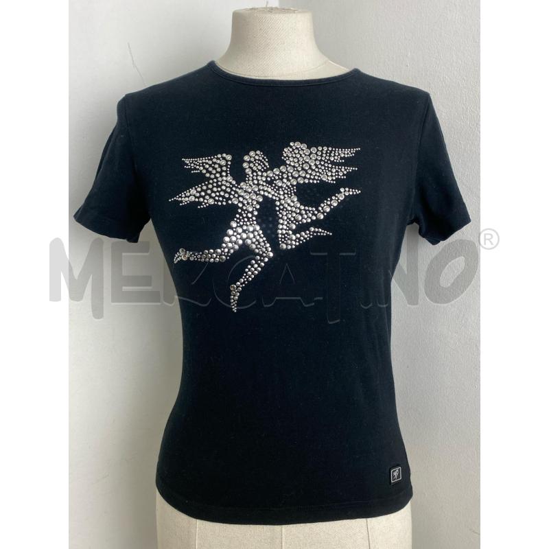 MAGLIA DONNA PIERO GUIDI NERA BORCHIE | Mercatino dell'Usato Torino c.so traiano 1