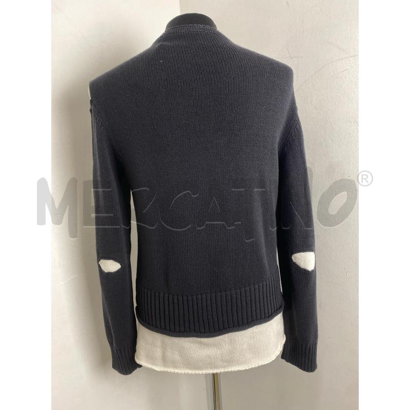 MAGLIA UOMO ARMANI JEANS NERA E BIANCA | Mercatino dell'Usato Torino c.so traiano 3