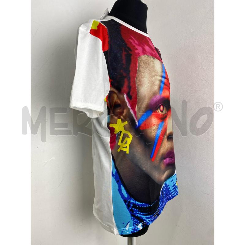 MAGLIA UOMO DANIELE ALESSANDRINI STAMPA VISO | Mercatino dell'Usato Torino c.so traiano 4