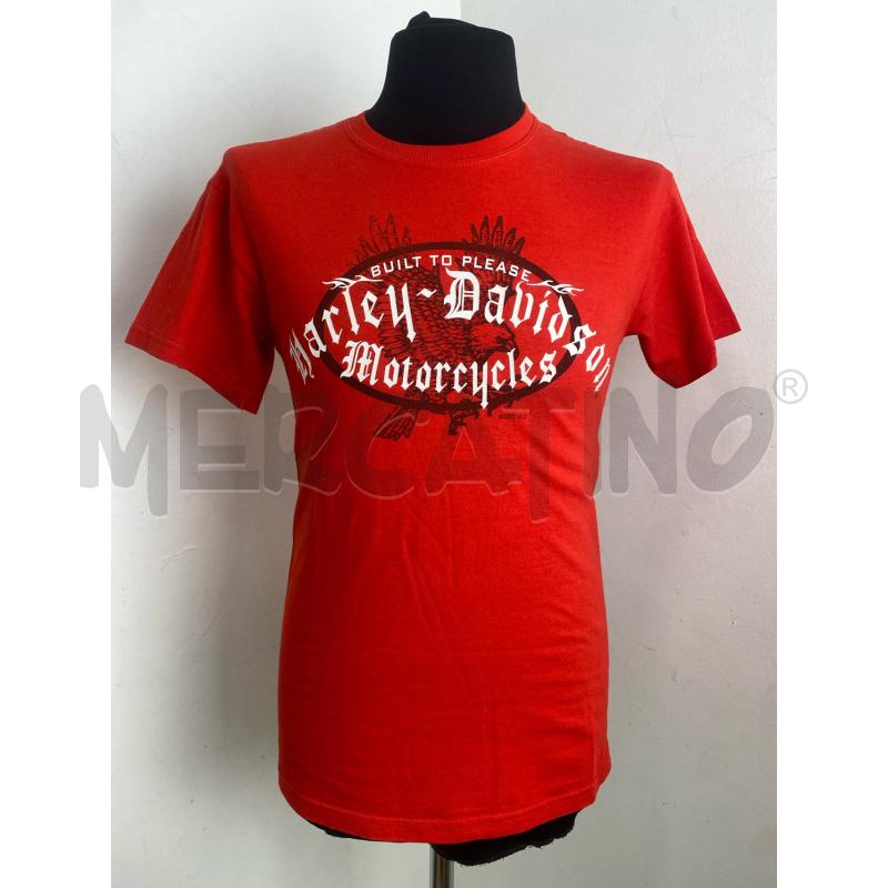 MAGLIA UOMO HARLEY DAVIDSON ROSSA | Mercatino dell'Usato Torino c.so traiano 1