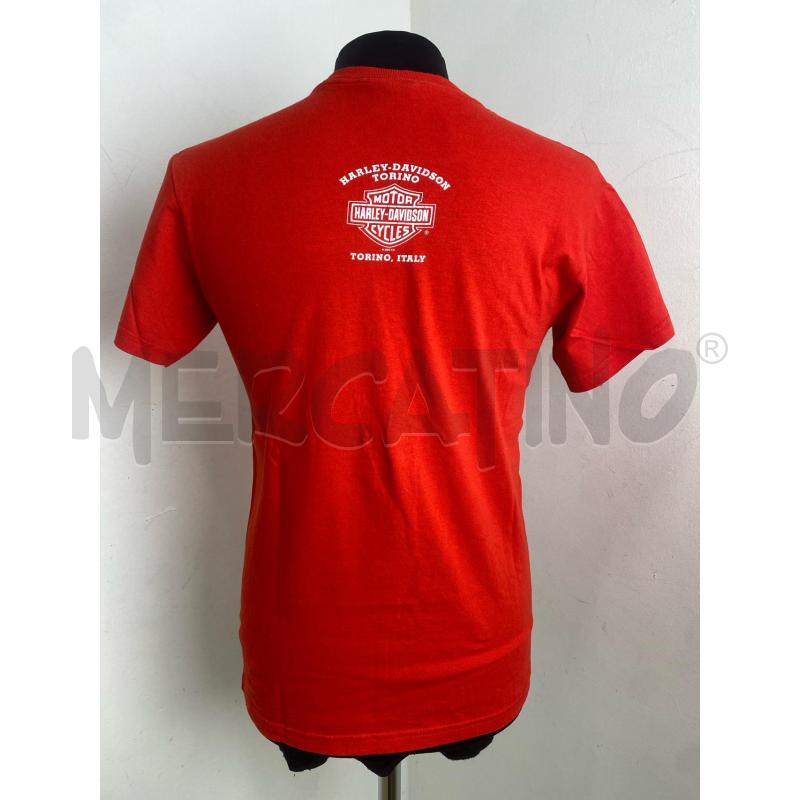MAGLIA UOMO HARLEY DAVIDSON ROSSA | Mercatino dell'Usato Torino c.so traiano 3