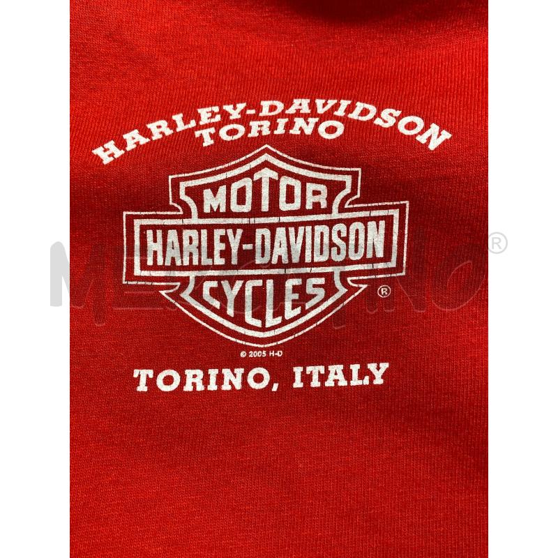 MAGLIA UOMO HARLEY DAVIDSON ROSSA | Mercatino dell'Usato Torino c.so traiano 4