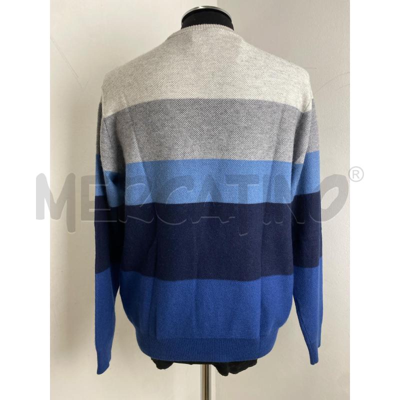 MAGLIA UOMO HARMONT&BLAINE BLU GRIG | Mercatino dell'Usato Torino c.so traiano 2