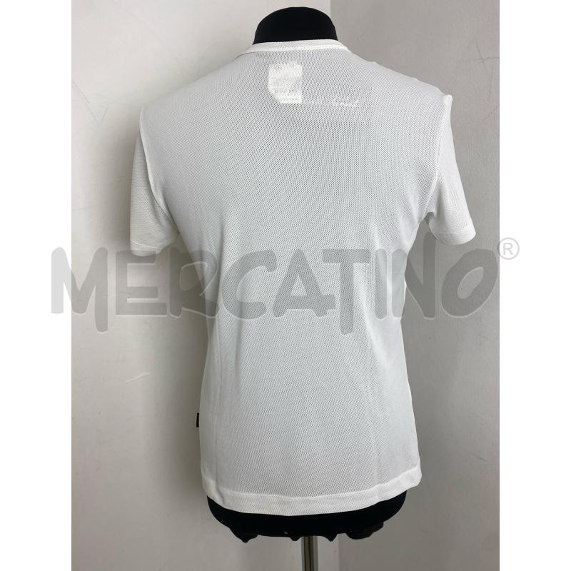 MAGLIA UOMO VERSACE JEANS COUTURE BIANCA CON FIORI | Mercatino dell'Usato Torino c.so traiano 3