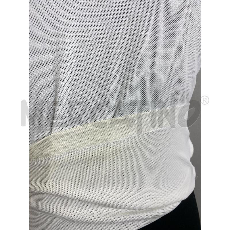 MAGLIA UOMO VERSACE JEANS COUTURE BIANCA CON FIORI | Mercatino dell'Usato Torino c.so traiano 4
