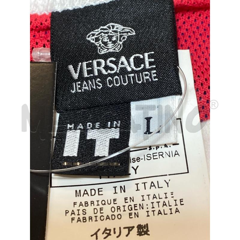 MAGLIA UOMO VERSACE JEANS COUTURE ROSSA | Mercatino dell'Usato Torino c.so traiano 4