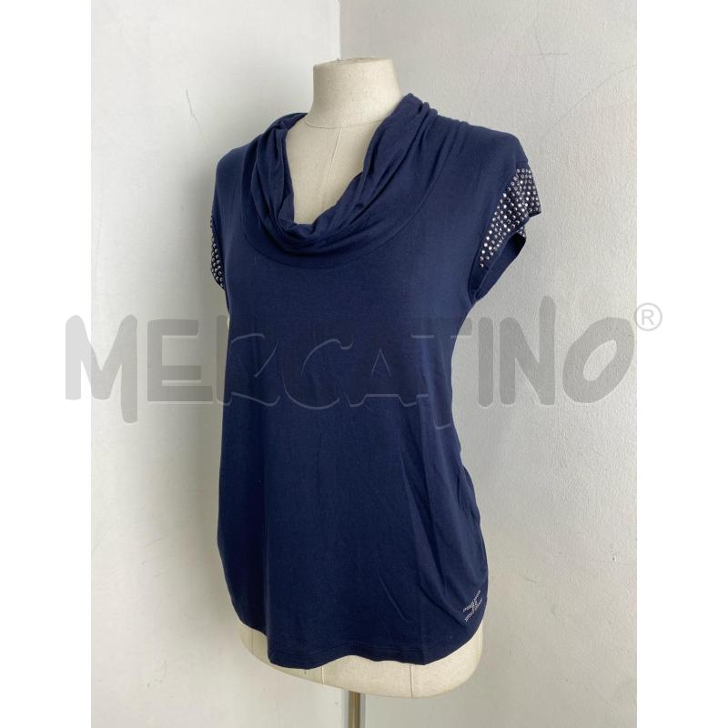 MAGLIETTA DONNA ELISABETTA FRANCHI BLU | Mercatino dell'Usato Torino c.so traiano 1