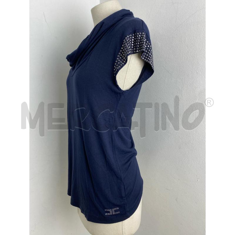 MAGLIETTA DONNA ELISABETTA FRANCHI BLU | Mercatino dell'Usato Torino c.so traiano 2