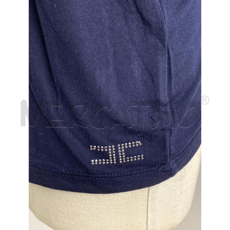 MAGLIETTA DONNA ELISABETTA FRANCHI BLU | Mercatino dell'Usato Torino c.so traiano 3