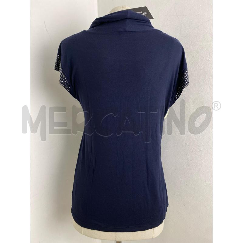 MAGLIETTA DONNA ELISABETTA FRANCHI BLU | Mercatino dell'Usato Torino c.so traiano 4