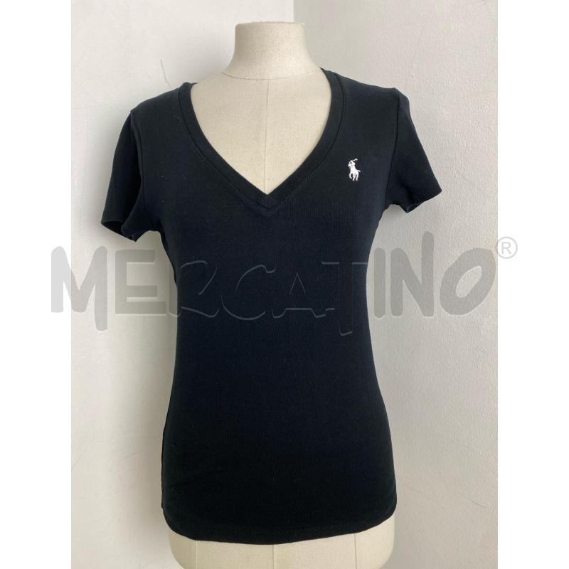 MAGLIETTA DONNA RALPH LAUREN SPORT NER | Mercatino dell'Usato Torino c.so traiano 1