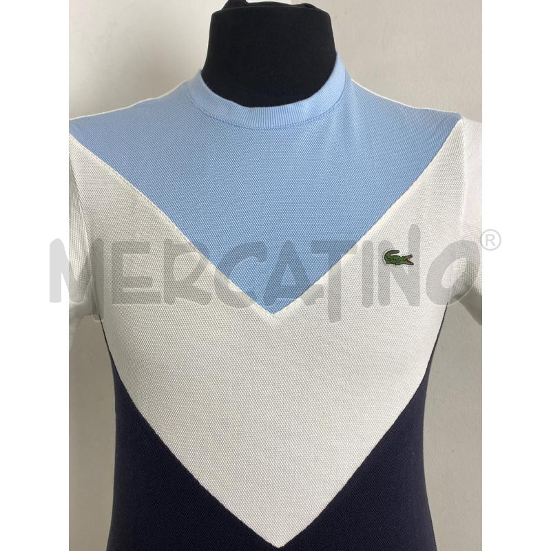 MAGLIETTA UOMO LACOSTE AZZUR BIANC NAVY | Mercatino dell'Usato Torino c.so traiano 2