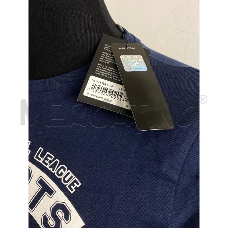 MAGLIETTA UOMO NFL PATRIOTS FOOTBAL BLU  | Mercatino dell'Usato Torino c.so traiano 3