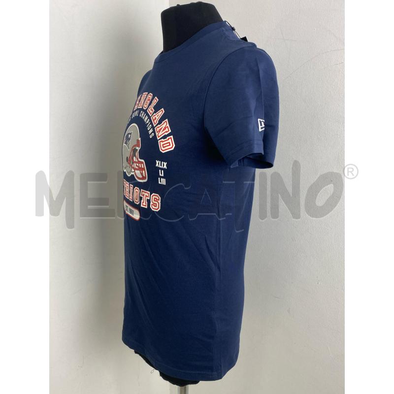 MAGLIETTA UOMO NFL TEAN NEW ENGLAND BLU  | Mercatino dell'Usato Torino c.so traiano 3