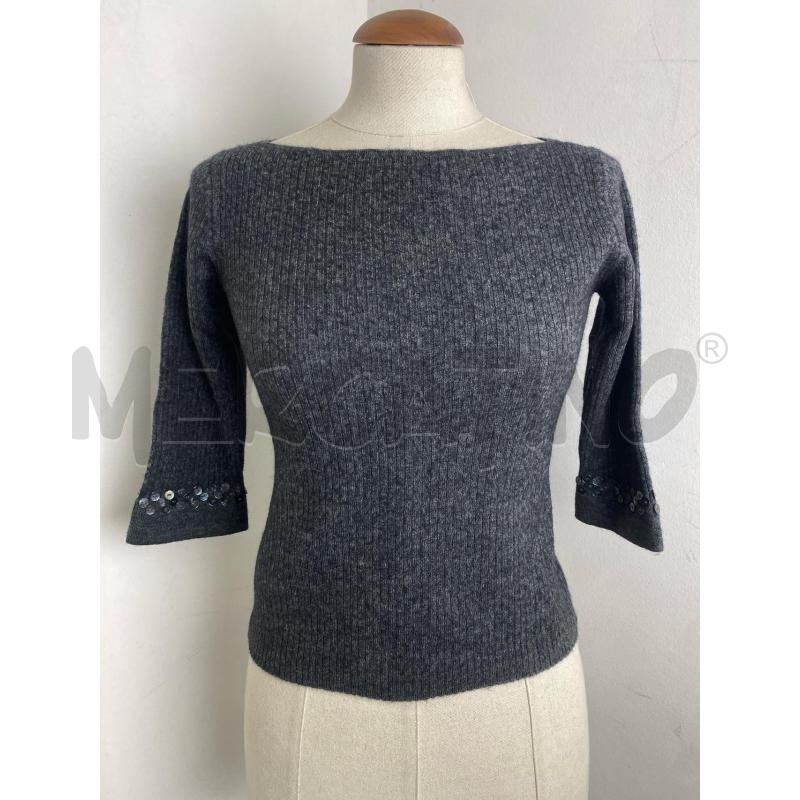 MAGLIONE DONNA LIU JO GRIGIO | Mercatino dell'Usato Torino c.so traiano 1