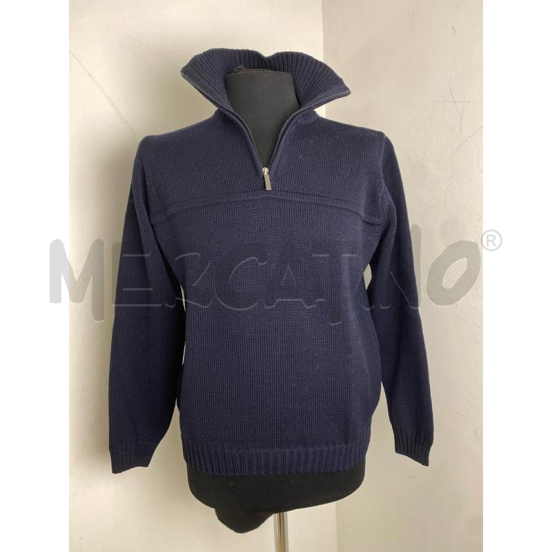 MAGLIONE UOMO BOGGI LANA BLU | Mercatino dell'Usato Torino c.so traiano 1