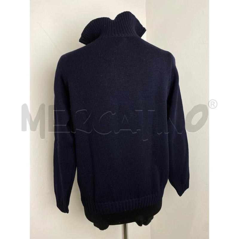 MAGLIONE UOMO BOGGI LANA BLU | Mercatino dell'Usato Torino c.so traiano 3