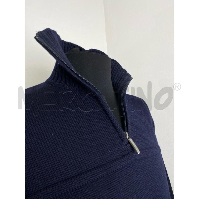 MAGLIONE UOMO BOGGI LANA BLU | Mercatino dell'Usato Torino c.so traiano 5