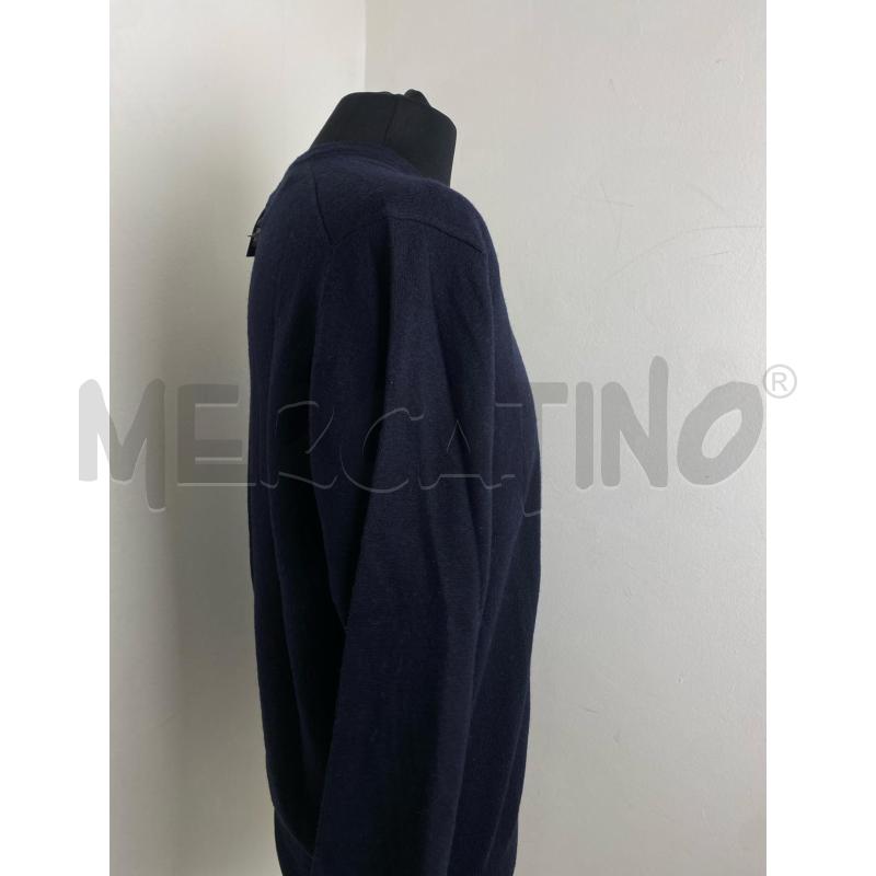 MAGLIONE UOMO MCKENZY LANA BLU | Mercatino dell'Usato Torino c.so traiano 3
