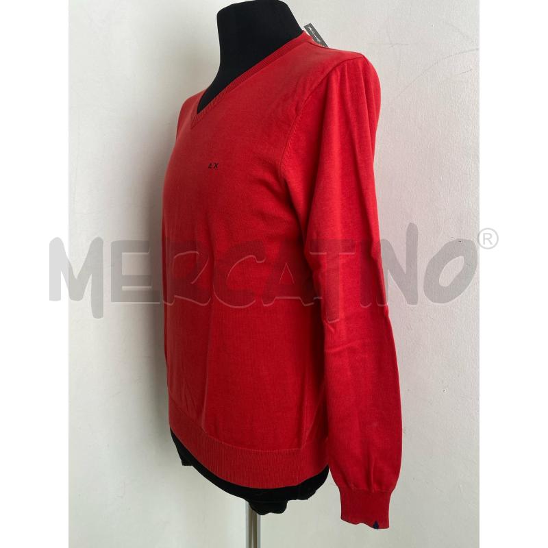 MAGLIONE UOMO SUN68 ROSSO | Mercatino dell'Usato Torino c.so traiano 2