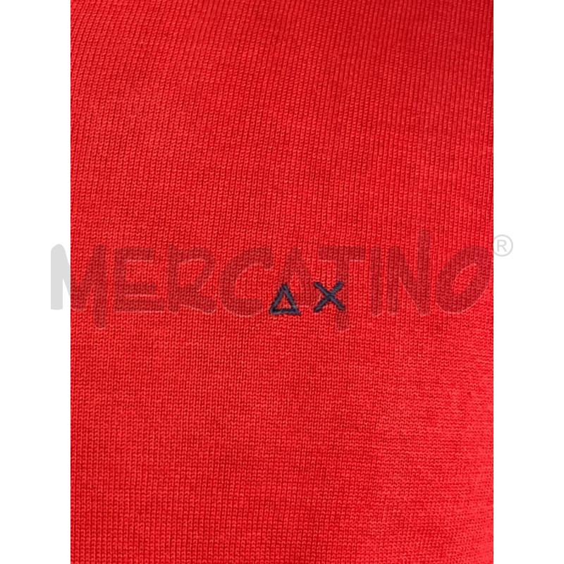 MAGLIONE UOMO SUN68 ROSSO | Mercatino dell'Usato Torino c.so traiano 4