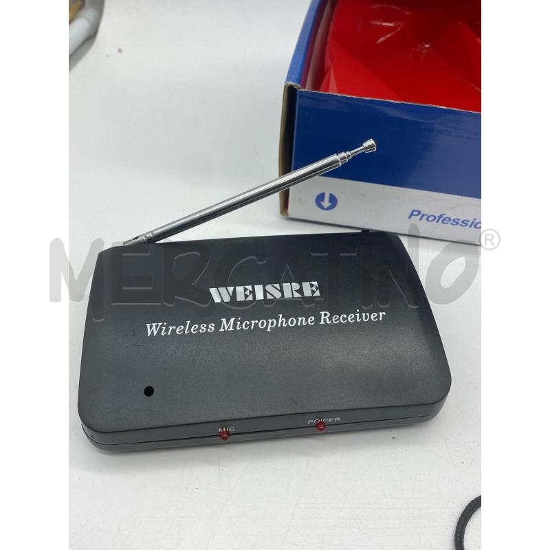 MICROFONO WIRELESS WEISRE | Mercatino dell'Usato Torino c.so traiano 4