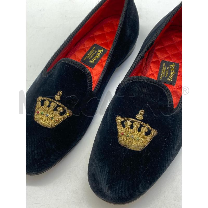 MOCASSINI TRICKER'S SLIPPERS IN VELLUTO | Mercatino dell'Usato Torino c.so traiano 2