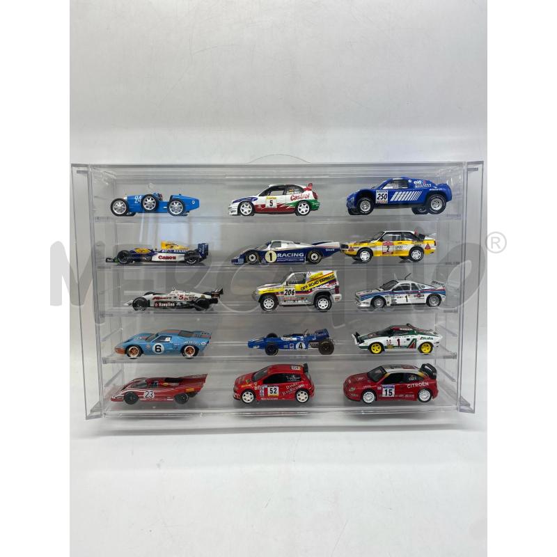 MODELLINI AUTO LOTTO CON ESPOSITORE | Mercatino dell'Usato Torino c.so traiano 1