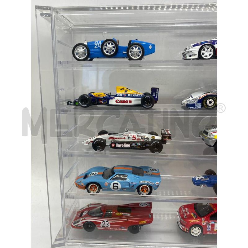 MODELLINI AUTO LOTTO CON ESPOSITORE | Mercatino dell'Usato Torino c.so traiano 2