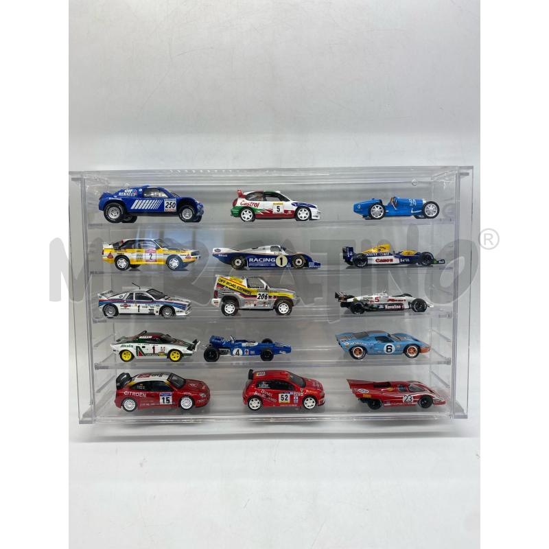 MODELLINI AUTO LOTTO CON ESPOSITORE | Mercatino dell'Usato Torino c.so traiano 5