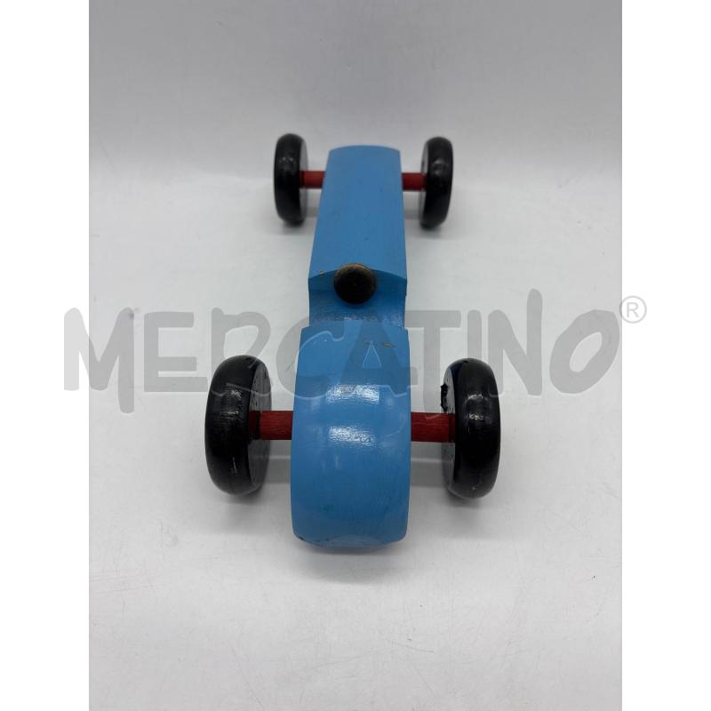 MODELLINO AUTO LEGNO BUGATTI | Mercatino dell'Usato Torino c.so traiano 4