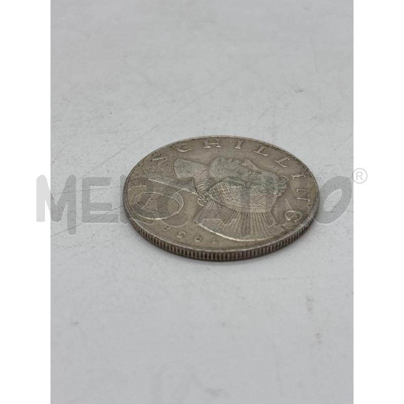 MONETA AG 10 SHILLING 1958 | Mercatino dell'Usato Torino c.so traiano 3