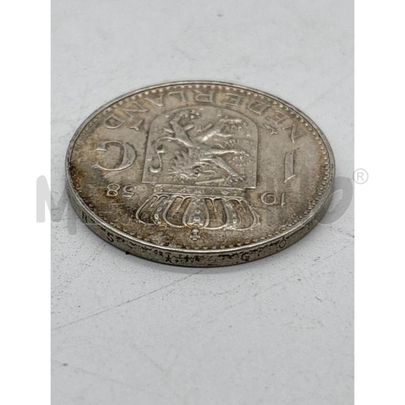 MONETA AG 1 G 1958 NEDERLAND | Mercatino dell'Usato Torino c.so traiano 3