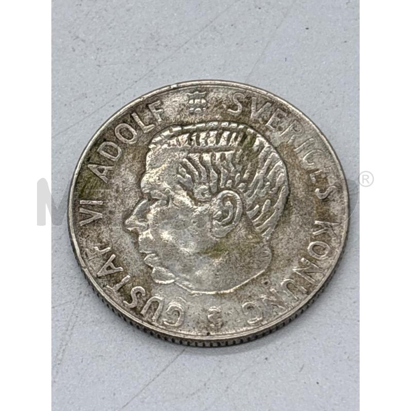 MONETA AG 1 KR SVEZIA 1957 | Mercatino dell'Usato Torino c.so traiano 1