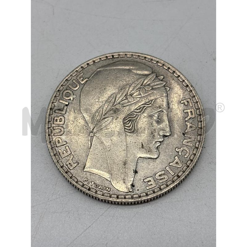 MONETA AG 20 FRANCS 1933 | Mercatino dell'Usato Torino c.so traiano 1
